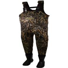 Frogg Toggs Fishing Clothing Frogg Toggs Men's Amphib Bootfoot Neoprene Camouflaged Chest Wader, Realtree Max-7, 10