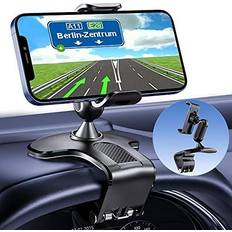 Magnetic Car Truck Phone Mount with 13-Inch Gooseneck Extension Arm,  Universal Windshield Dashboard Industrial-Strength Suction Cup Mobile Vehicle  Holder for All Cell Phones iPhone by 1Zero 