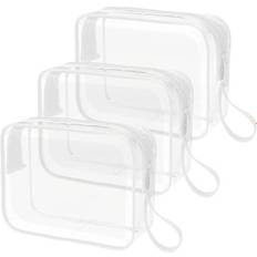 Clear Quart Size Bag for TSA Approved Toiletries, Crafts and