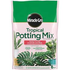 Plant Food & Fertilizers Miracle-Gro Tropical Potting Mix, 6 qt. Growing