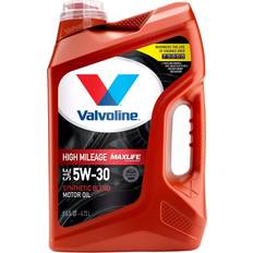 5w30 Motor Oils Valvoline High Mileage with MaxLife Technology SAE 5W-30 1.25gal