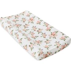 Little Unicorn Accessories Little Unicorn Cotton Muslin Changing Pad Cover in Watercolor Roses