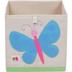 Storage Wildkin 13 Inch Kids Storage Cube for Toy Organizer Butterfly Garden