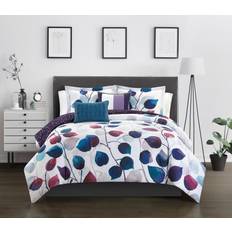 Bed Linen Chic Home Anais Midweight Bedspread Multicolor, Blue
