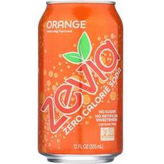 Zevia Soda Zero Calorie Orange Can 6/12