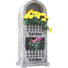 Gardenised Pots, Plants & Cultivation Gardenised 2 Section Wall Planter
