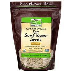 Nuts & Seeds NOW Real Food Organic Raw Sunflower Seeds Unsalted