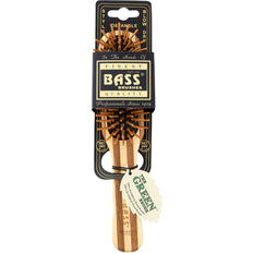 Bass 81 Dark Bamboo  Oval Style Body Brush with Natural Bristles