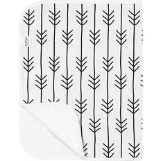 Kushies Baby care Kushies One Direction Arrows Deluxe Cotton Flannel Changing Pad In Black/white white Changing Pad