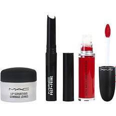 MAC Gift Boxes & Sets MAC travel exclusive Lip Kit Red 3 Piece Set FULL SIZE