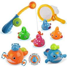 Bathtub Toys for Kids Ages 4-8 Baby Bath Toys with 3 Bath Ducks & 4  Toddlers Shower Sprayer, Bath Time Toys for Toddlers 1-3 Bath Tub Toys for