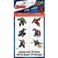 Marvel Crafts Marvel Avengers Tattoos, 24ct MichaelsÂ Multicolor One Size
