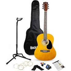 Rockjam Musical Instruments Rockjam Acoustic Guitar Kit, Beig/Green