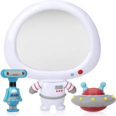 Nuby baby bath Nuby Awesome Astronaut Mirror 3Piece Interactive Baby Bath Toy Set for Fun Bath Time