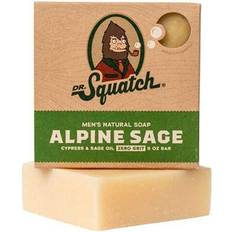 Dr. Squatch Limited Edition All Natural Bar Soap for Men with Medium Grit  Snowy Pine Tar