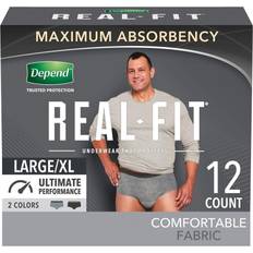 Depend Protection Plus Ultimate Underwear for Men, Large (84 Count