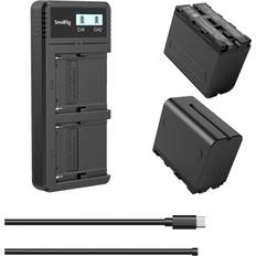 Ladegerät - Netzadapter/Steckdose (12–230 V) Batterien & Akkus Smallrig NP-F970 Battery and Charger Kit