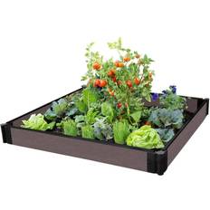 Raised Garden Beds Frame It All One Inch Series 4 Weathered Raised Garden