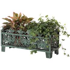 Gardenised Outdoor Planter Boxes Gardenised QI004123 Outdoor Living Butterfly Rectangle Plant Stand Flower Planting