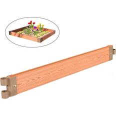 Gardenised Outdoor Planter Boxes Gardenised QI004007L 6 Classic Traditional Bed Flower Planter