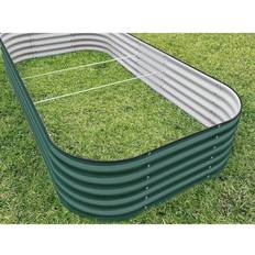 Outdoor Planter Boxes vego garden 17 10-In-1 Modular British Raised Garden Bed Kit
