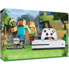 Microsoft Game Consoles Microsoft Xbox One S 500GB - Minecraft Favorites Bundle