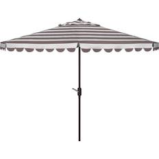Parasols & Accessories Safavieh Outdoor Umbrellas GREY/WHITE