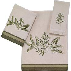 Guest Towels Avanti Linens Embroidered Hand Guest Towel White, Green