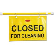 Rubbermaid Cleaning Equipment & Cleaning Agents Rubbermaid Closed for Cleaning Safety Hanging Sign Quill