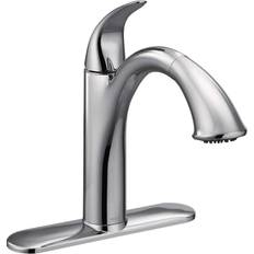 Moen Kitchen Faucets Moen 7545 Camerist Single Handle Kitchen Faucet with Pullout Gray