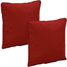 16 Square Complete Decoration Pillows Red