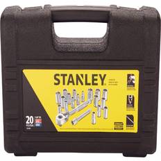 Stanley Hand Tools Stanley Assorted X 1/4 drive SAE 6 Point 20 Head Socket Wrench