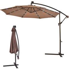 Costway Parasols & Accessories Costway 10 Hanging Solar Umbrella Patio Sun Shade Offset Market