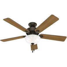 Cold Air Fans Ceiling Fans Hunter Swanson 52 New Bronze Ceiling Fan with Light