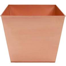 Achla Designs Pots Achla Designs 16.25 16.25 Square Copper Plated Galvanized Steel Flower Planter Box