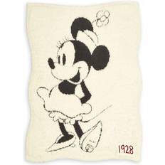 Barefoot Dreams Disney's Minnie Mouse CozyChic Baby Blanket, Grey