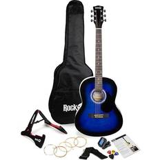 Rockjam String Instruments Rockjam Acoustic Guitar Kit, Blue