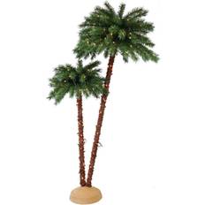 Puleo International Christmas Decorations Puleo International Premium 3.5 ft./6 Pre-Lit Artificial Palm with