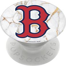 Popsockets White Boston Red Sox Marble Design PopGrip