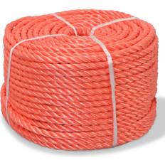 Småstein & Sand vidaXL Twisted Rope Polypropylene 10 mm 250 m Orange