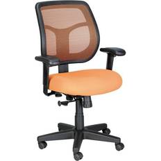 Eurotech Raynorï¿½ Apollo Mesh/Fabric Synchro Tilt Task Chair, Orange/Black