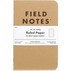 Field notes Field Notes Ruled Paper 3-Pack