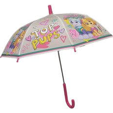 Transparent Paraplyer Paw Patrol Skye & Everest Paraply Umbrella - Rosa