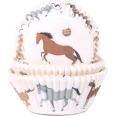 Cupcakeformen Muffinsformar Hästar 50-pack Cupcakeform