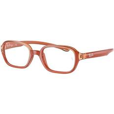 Children - Orange Glasses Ray-Ban Junior Rb9074 Kids Orange Clear Lenses Polarized 41-16 Orange 41-16