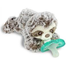 Pacifier Holders on sale RaZbaby RaZ-Buddy JollyPop Pacifier Holder with Removable Baby Pacifier Sam Sloth
