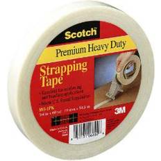 Scotch Shipping & Packaging Supplies Scotch 3Mï¿½ 893 Strapping Tape, 1" x 60 Yd. Clear, Case Of 6
