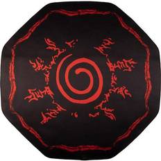 Bodenschutzmatten Konix Naruto Logo Floor Mat - Black/Red