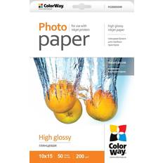 10 x 15 fotopapir Colorway Photo Paper Glossy 50Pcs 10X15