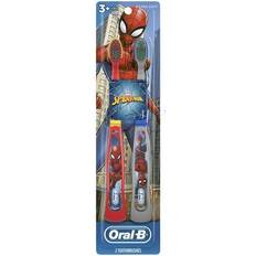 Oral b pressure sensor toothbrushes Procter & Gamble Oral-B Stages Manual Toothbrushes Marvel's Spiderman, Soft 2.0 ea